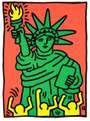 Keith Haring: Statue Of Liberty - Signed Print