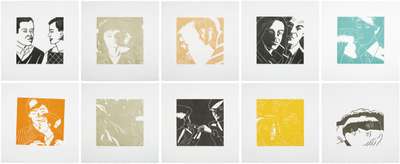 A Tremor In The Morning (complete set) - Signed Print by Alex Katz 1986 - MyArtBroker