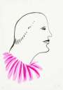 Nicolas Party: Untitled (magenta) - Signed Print