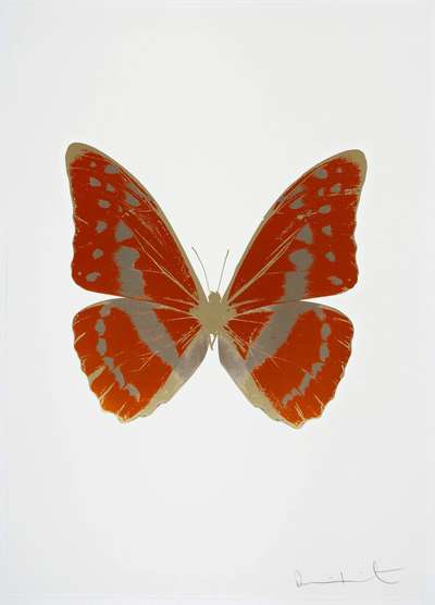 The Souls III (prairie copper, smoke, cool gold) - Signed Print by Damien Hirst 2010 - MyArtBroker