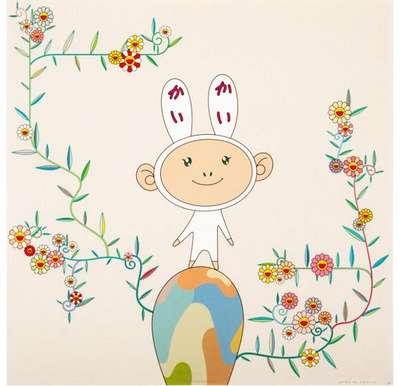 Kaikai With Moss - Signed Print by Takashi Murakami 2003 - MyArtBroker
