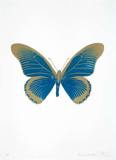 The Souls IV (turquoise, cool gold) - Signed Print by Damien Hirst 2010 - MyArtBroker