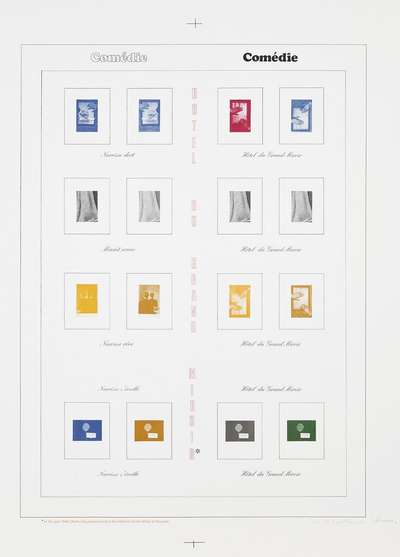 Comédie - Signed Print by Marcel Broodthaers 1975 - MyArtBroker