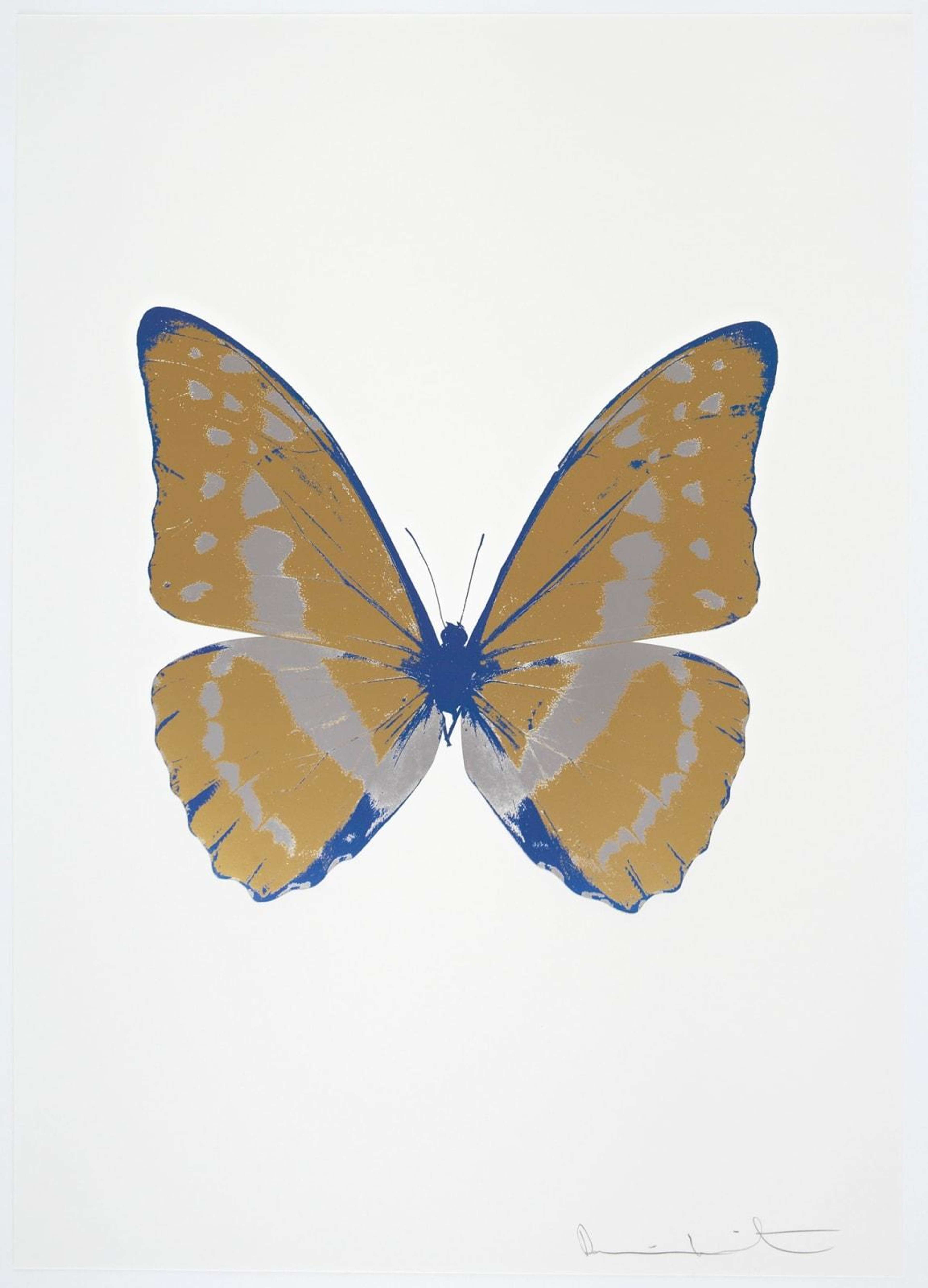 The Souls III (hazy gold, silver gloss, frost blue) - Signed Print by Damien Hirst 2010 - MyArtBroker