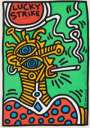 Keith Haring: Lucky Strike (green) - Signed Print