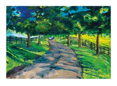Kentucky Pathway - Signed Print by Bob Dylan 2017 - MyArtBroker