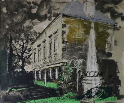 St Helen Hall - Signed Print by John Piper 1981 - MyArtBroker