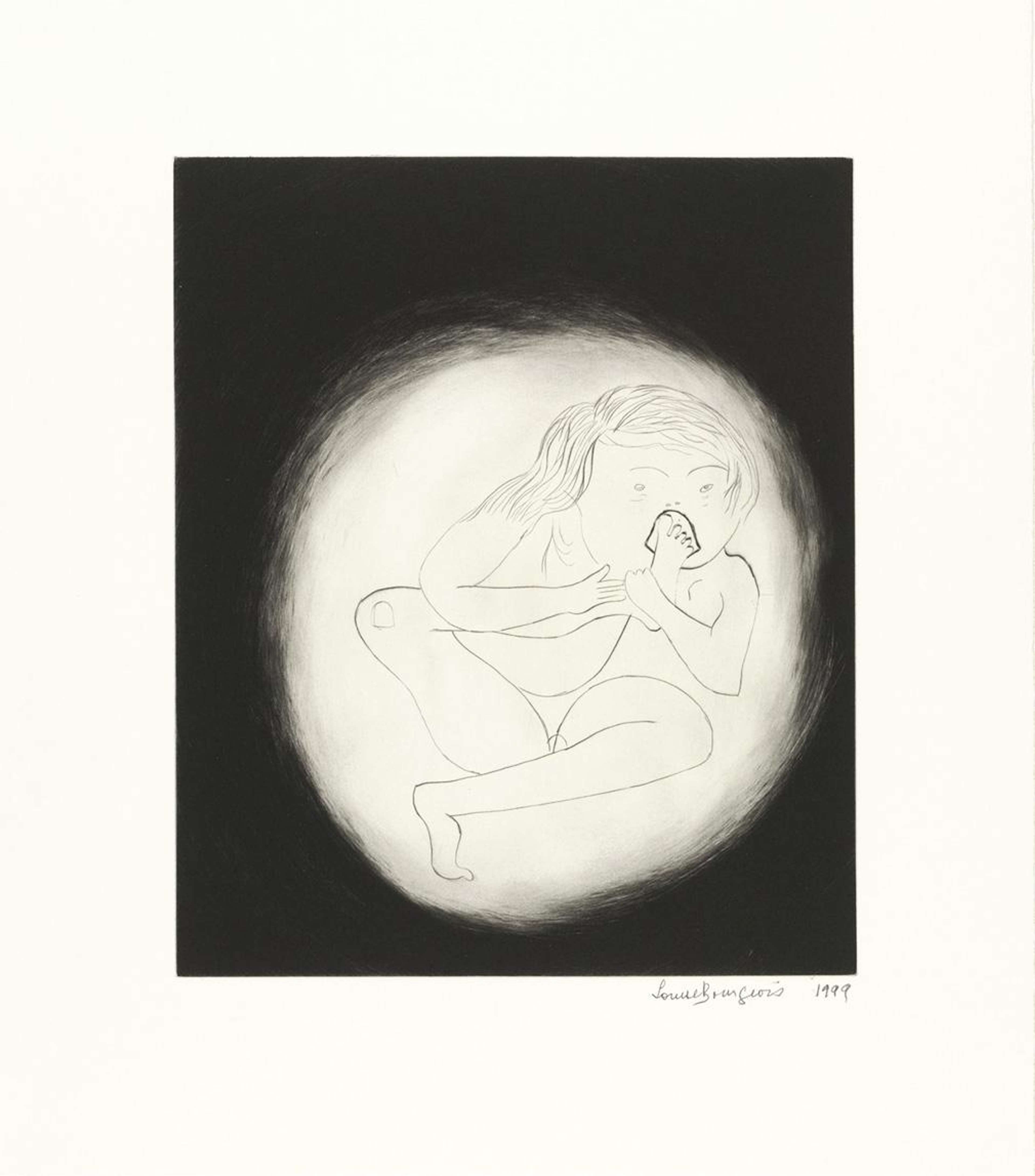Don't Put Your Foot In Your Mouth - Signed Print by Louise Bourgeois 1999 - MyArtBroker