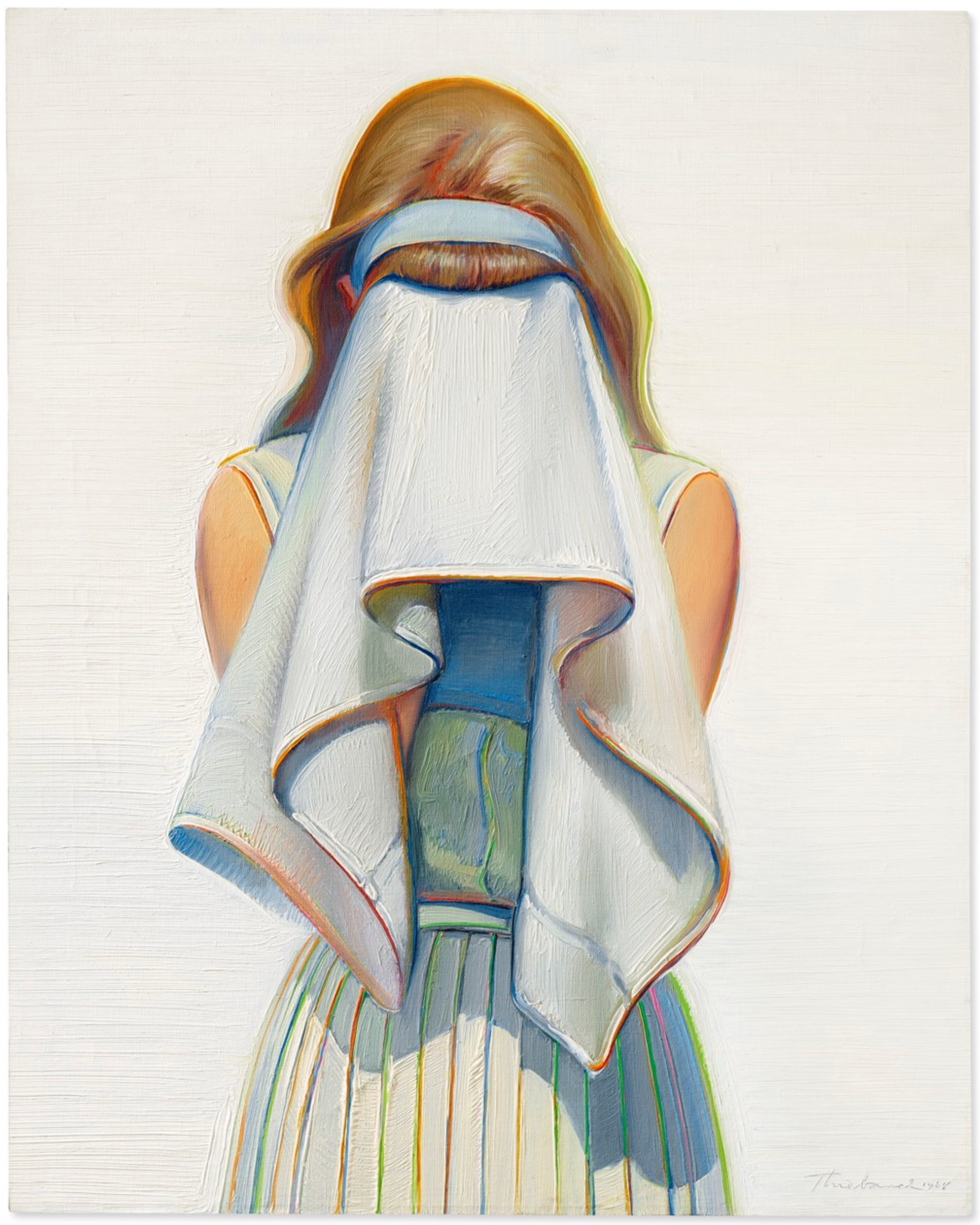Toweling Off by Wayne Thiebaud - Christie's