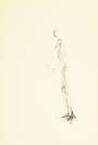 Alberto Giacometti: Homme Debout - Signed Print