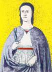 Saint Apollonia (F. & S. II.333) - Signed Print
