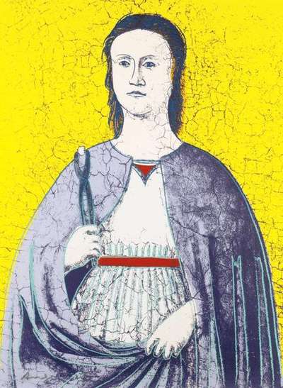 Saint Apollonia (F. & S. II.333) - Signed Print by Andy Warhol 1984 - MyArtBroker