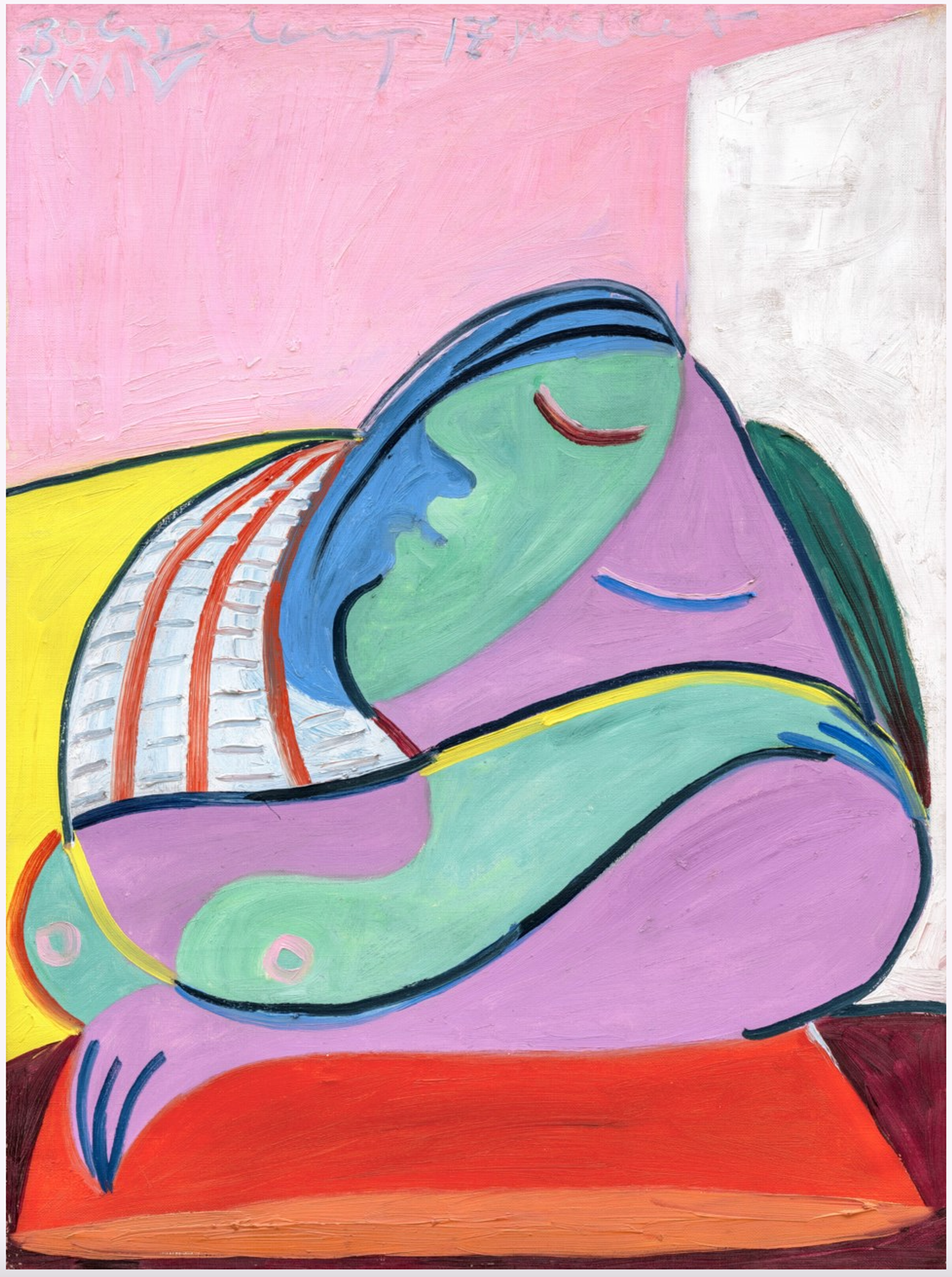 « Femme endormie », une peinture de Pablo Picasso - Christie's 2023