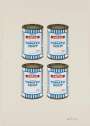 Banksy: Soup Cans Quad (cream paper) - Signed Print
