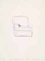 David Hockney: Slightly Damaged Chair, Malibu - Signed Print