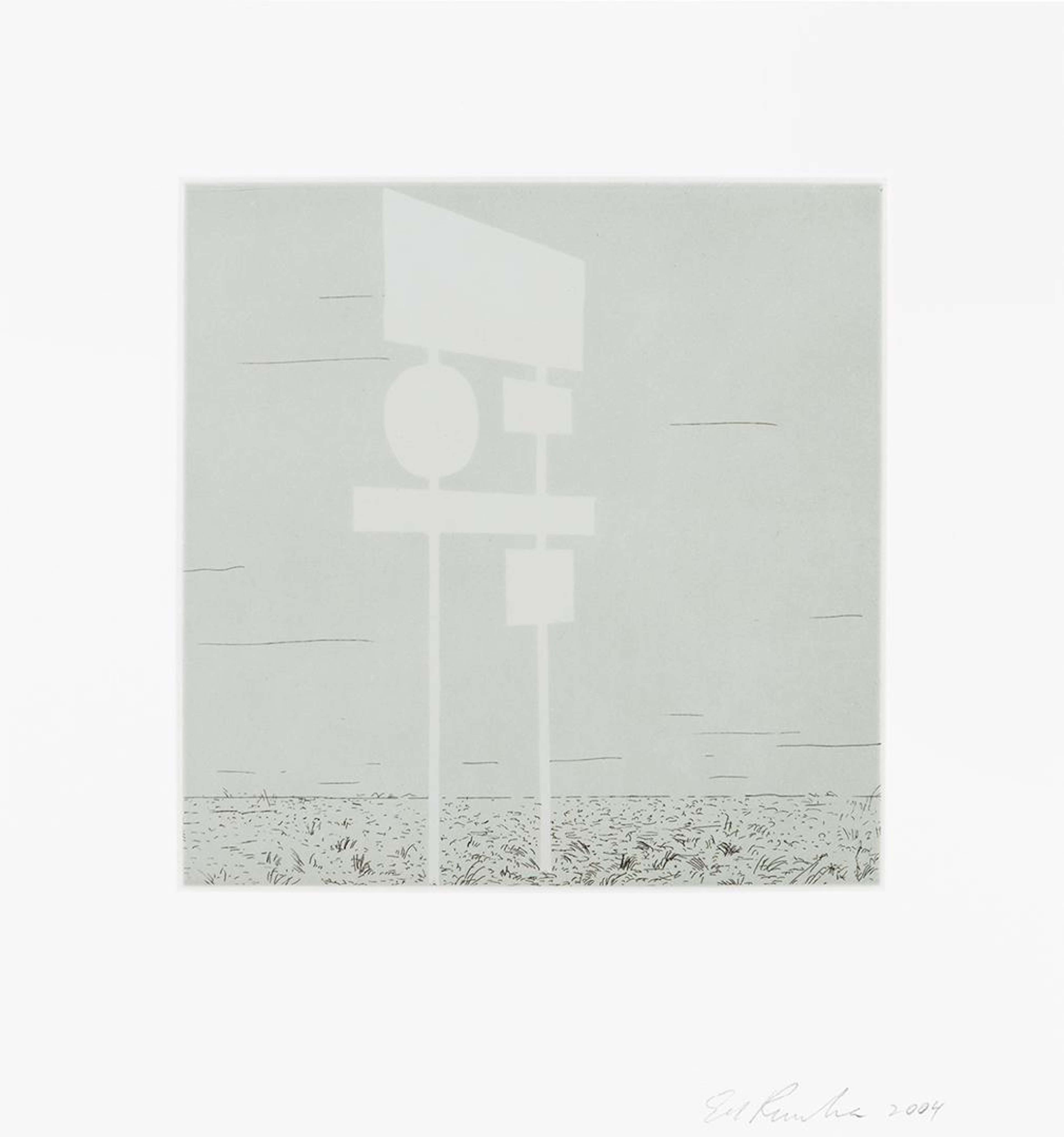 Untitled II - Signed Print by Ed Ruscha 2004 - MyArtBroker