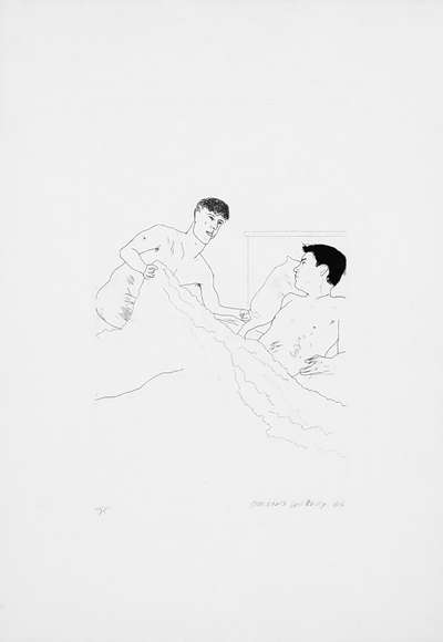 According To Prescriptions Of Ancient Magicians - Signed Print by David Hockney 1966 - MyArtBroker