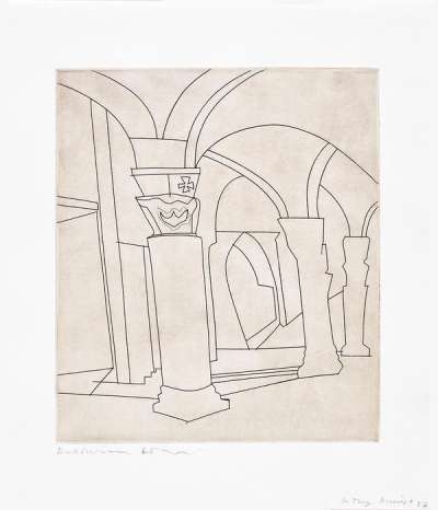 Aquileia - Signed Print by Ben Nicholson 1965 - MyArtBroker