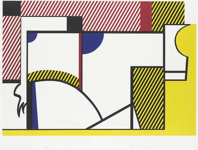 Bull IV - Signed Print by Roy Lichtenstein 1973 - MyArtBroker