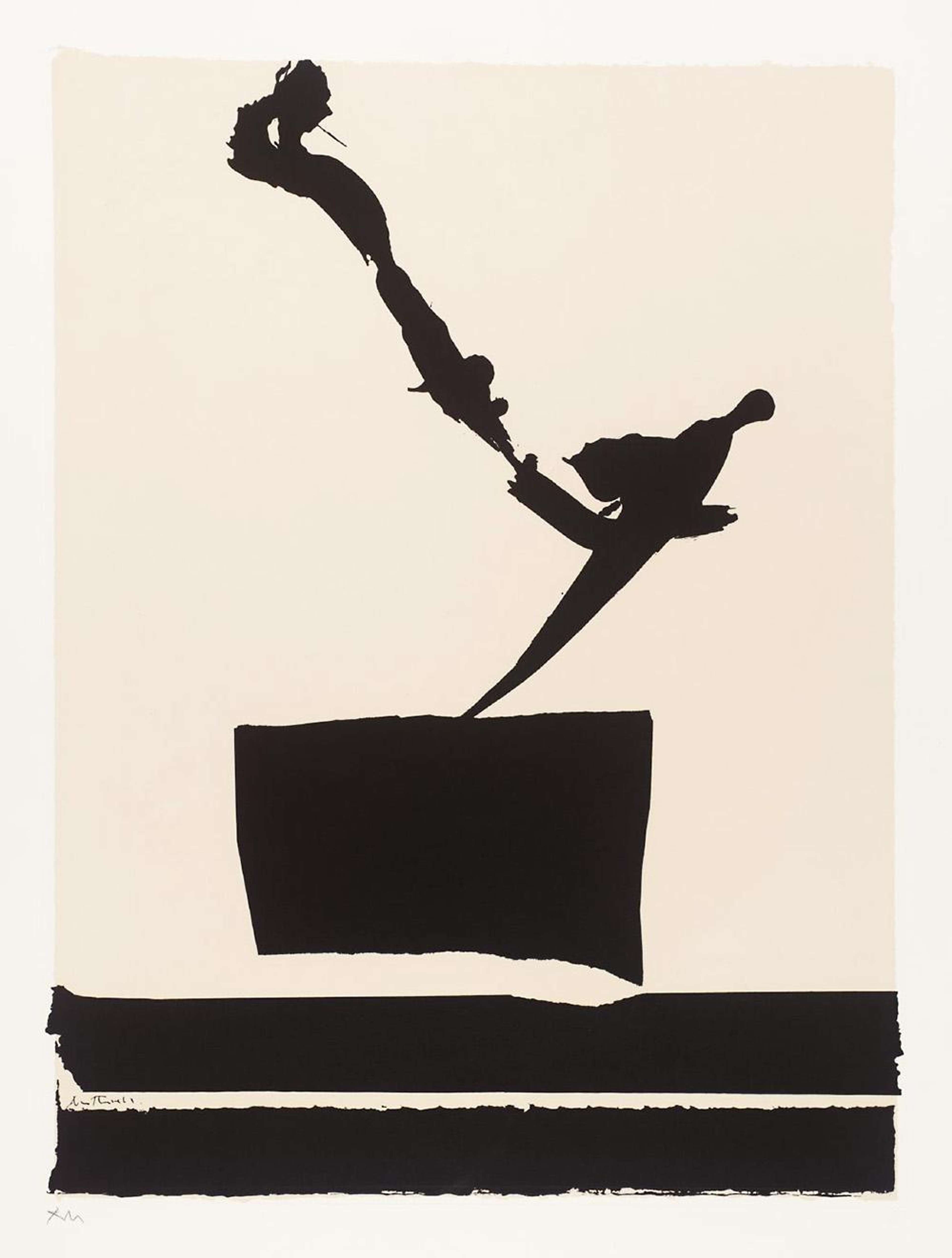 Africa 5 - Signed Print by Robert Motherwell 1970 - MyArtBroker