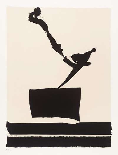 Africa 5 - Signed Print by Robert Motherwell 1970 - MyArtBroker