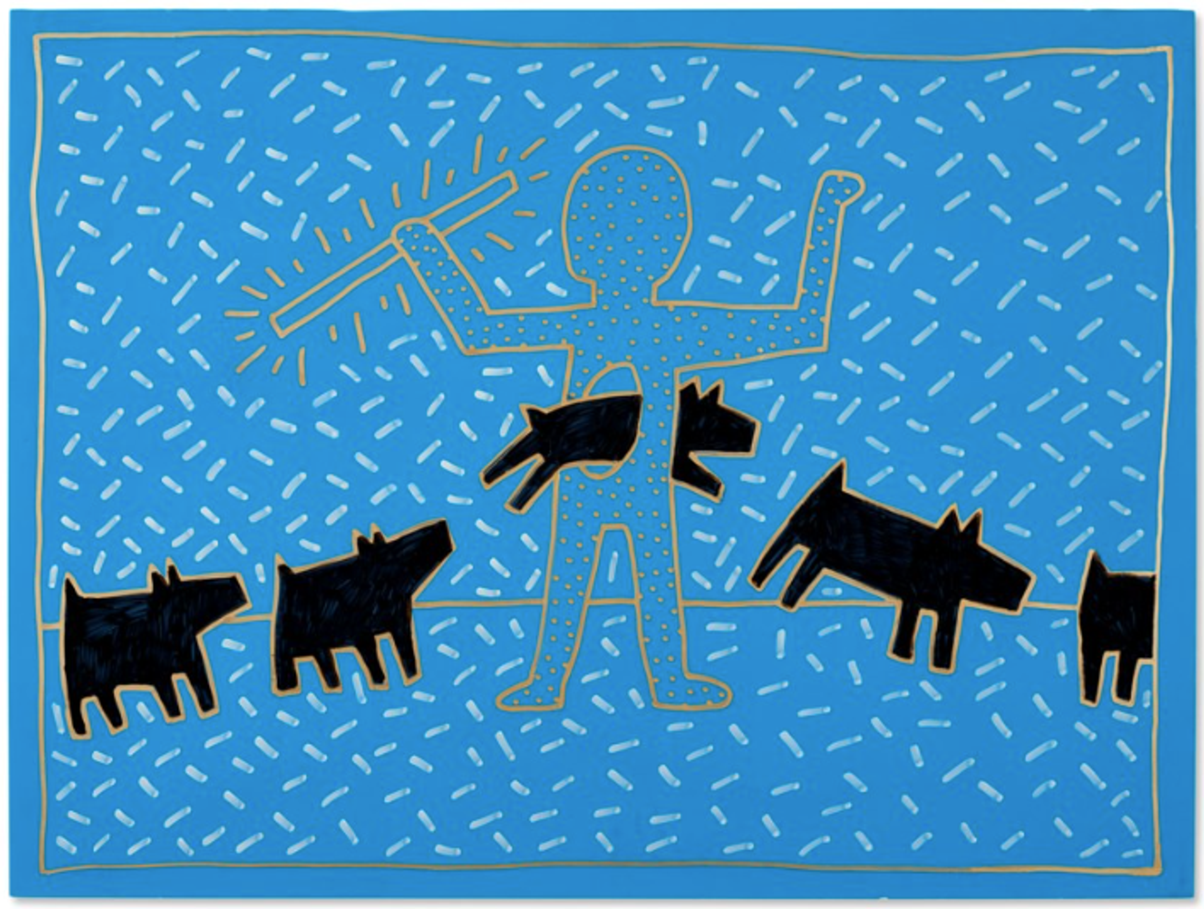 « Untitled » (peinture) de Keith Haring - Christie's 2023