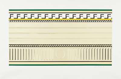 Entablature III - Signed Print by Roy Lichtenstein 1976 - MyArtBroker