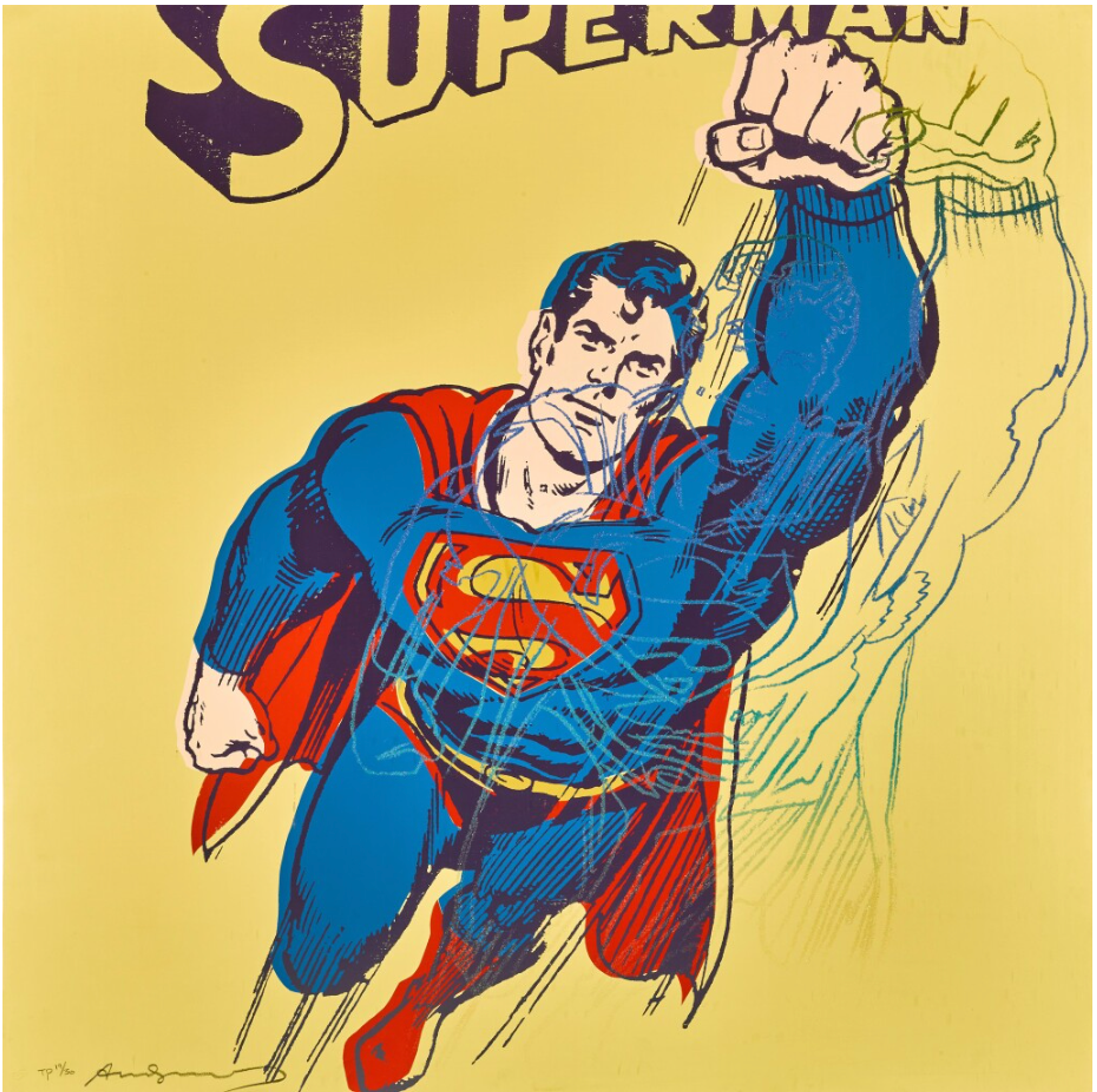 Superman (TP) par Andy Warhol - MyArtBroker