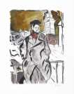 Man On A Bridge Grey (2008) - Signed Print