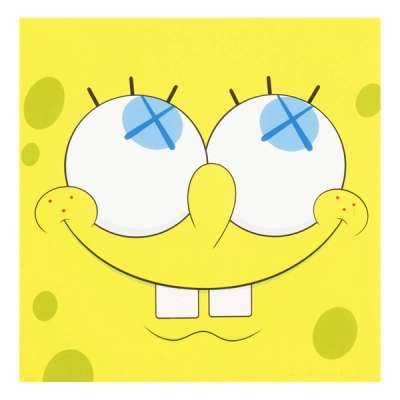 Kawsbob (yellow) - Signed Print by KAWS 2011 - MyArtBroker