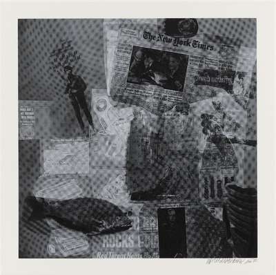 Surface II - Signed Print by Robert Rauschenberg 1970 - MyArtBroker