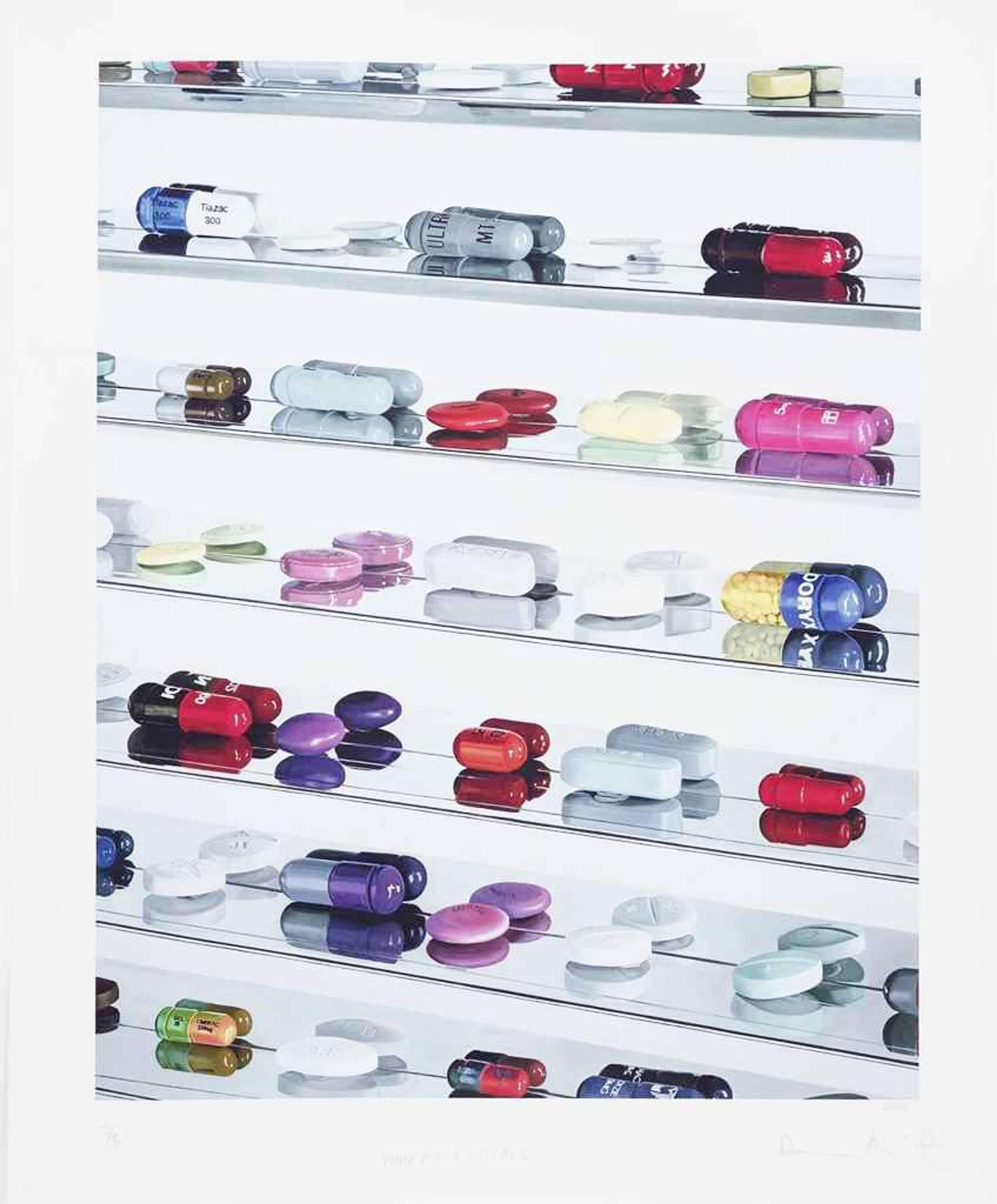 Œuvres pharmaceutiques de Damien Hirst