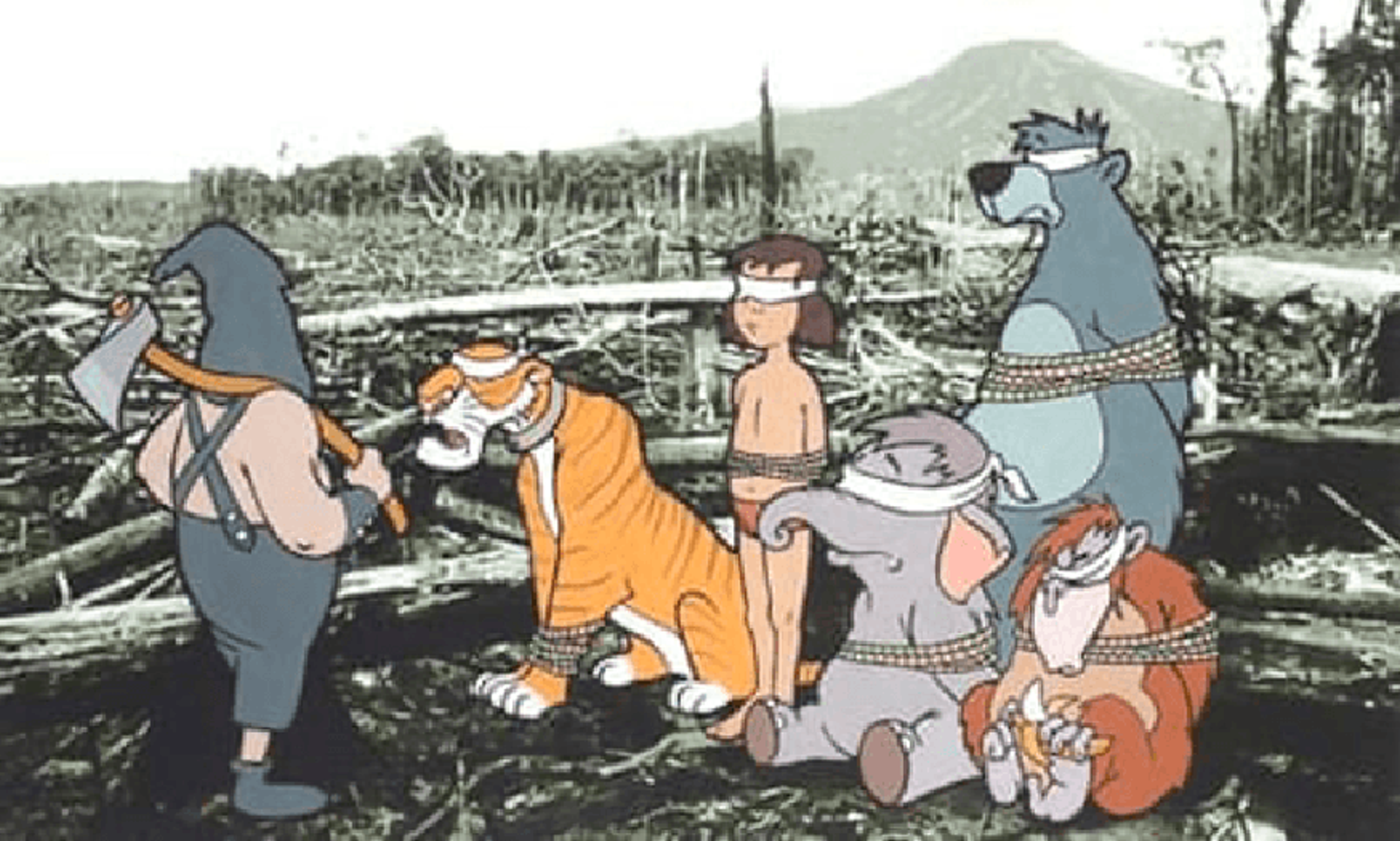 Enregistrer ou Supprimer, Jungle Book de Banksy - MyArtBroker