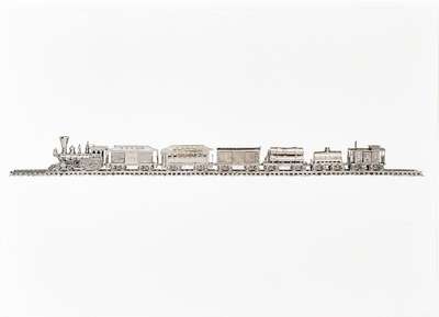 Train - Signed Print by Jeff Koons 1995 - MyArtBroker