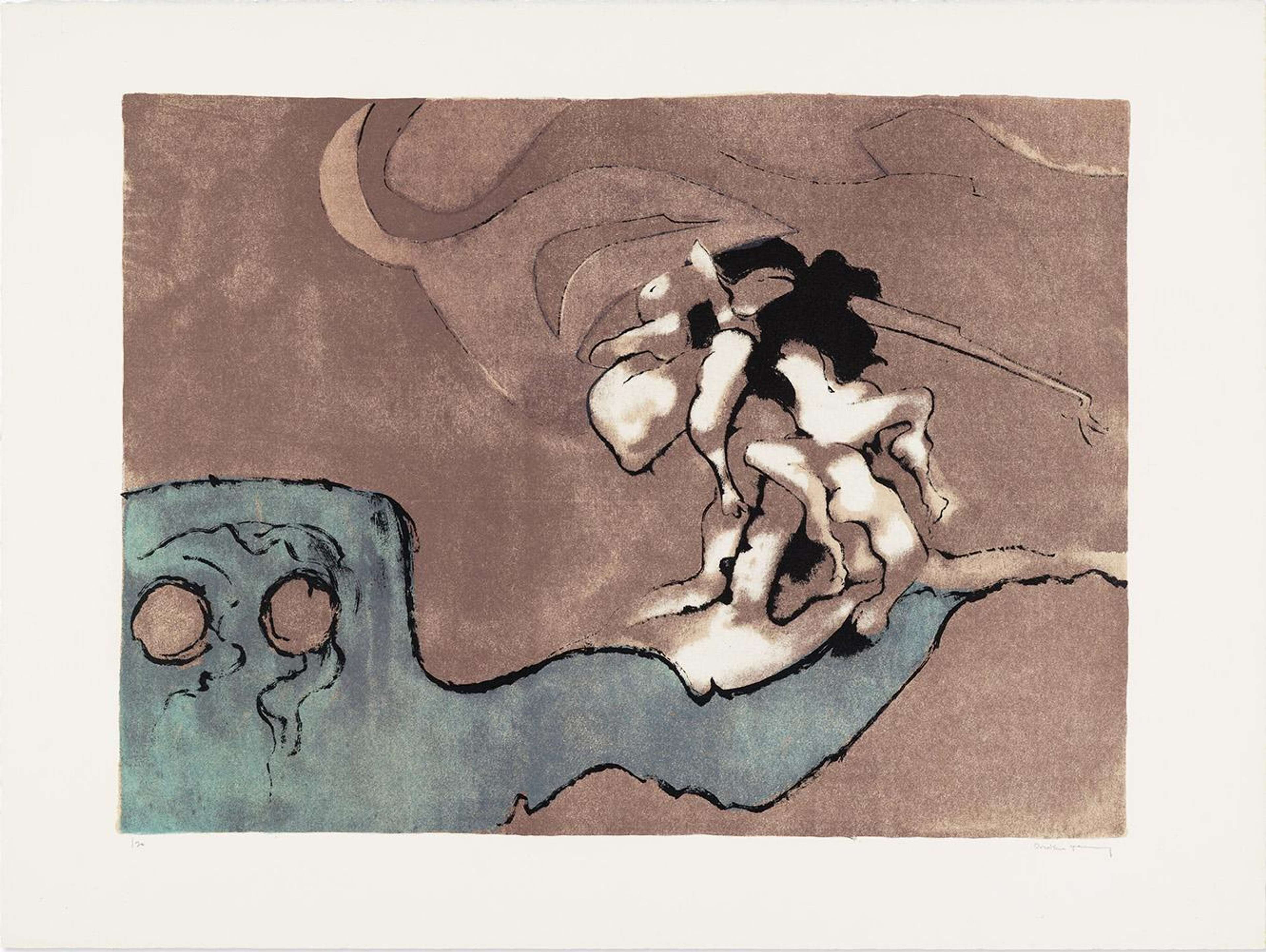 Illusioniste - Signed Print by Dorothea Tanning 1977 - MyArtBroker