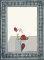 David Hockney: Picture Of A Still Life That Has An Elaborate Silver Frame - Signed Print
