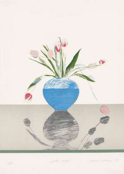 Pretty Tulips - Signed Print by David Hockney 1969 - MyArtBroker