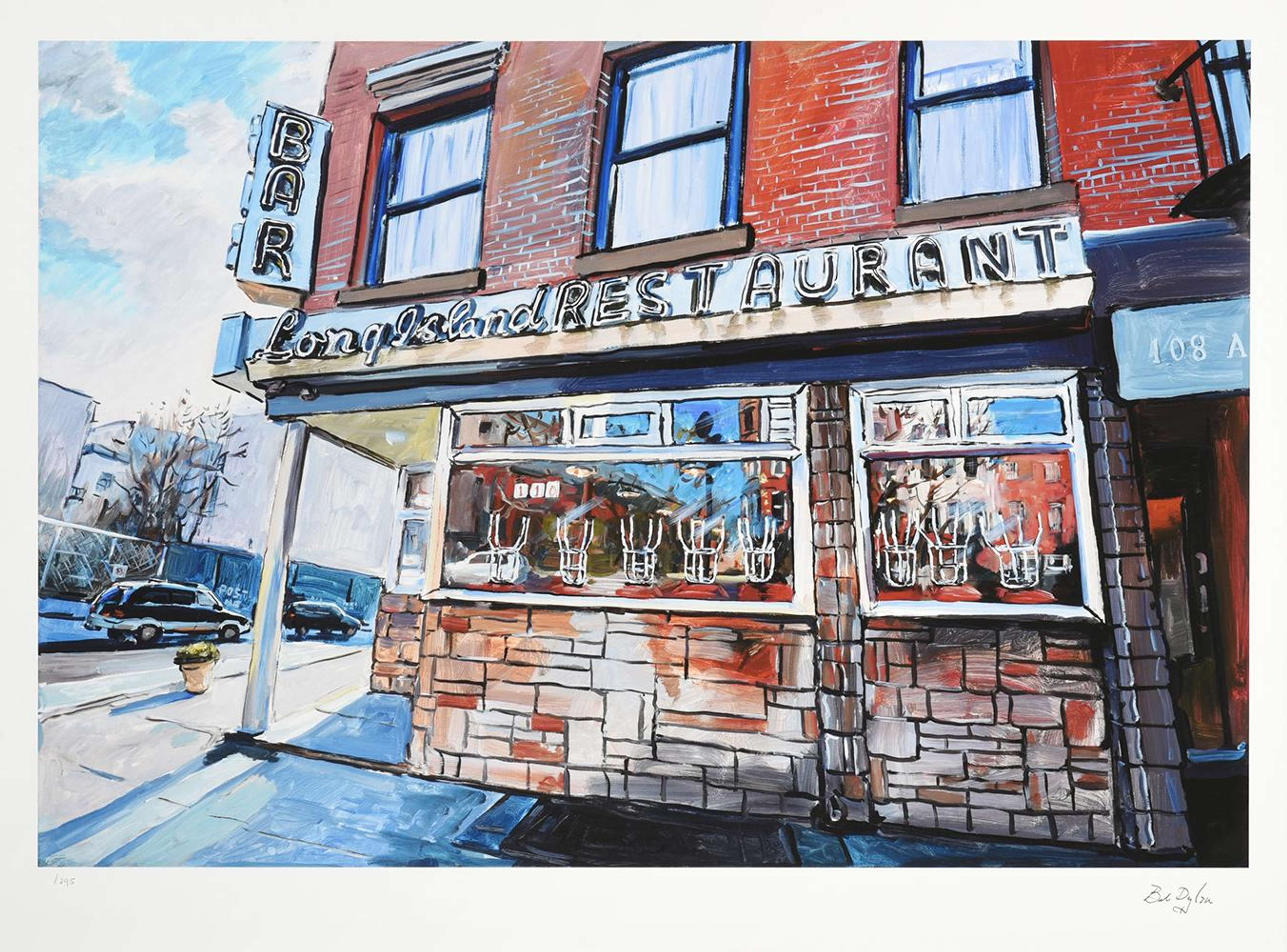 Myrtle Avenue, Brooklyn (2017) - Signed Print by Bob Dylan 2017 - MyArtBroker