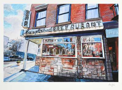 Myrtle Avenue, Brooklyn (2017) - Signed Print by Bob Dylan 2017 - MyArtBroker