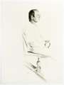 David Hockney: Mo McDermott - Signed Print