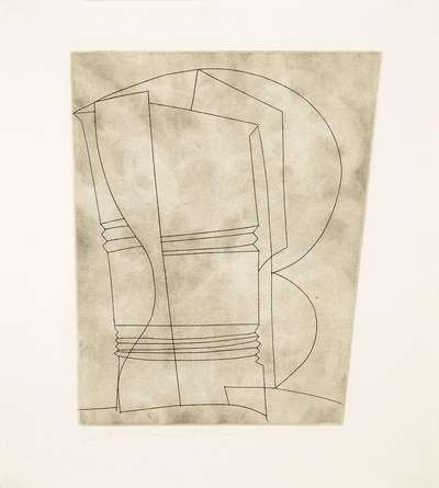 Still Life With Curves - Signed Print by Ben Nicholson 1965 - MyArtBroker