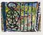 Bob Dylan: Iron Railing - Signed Print