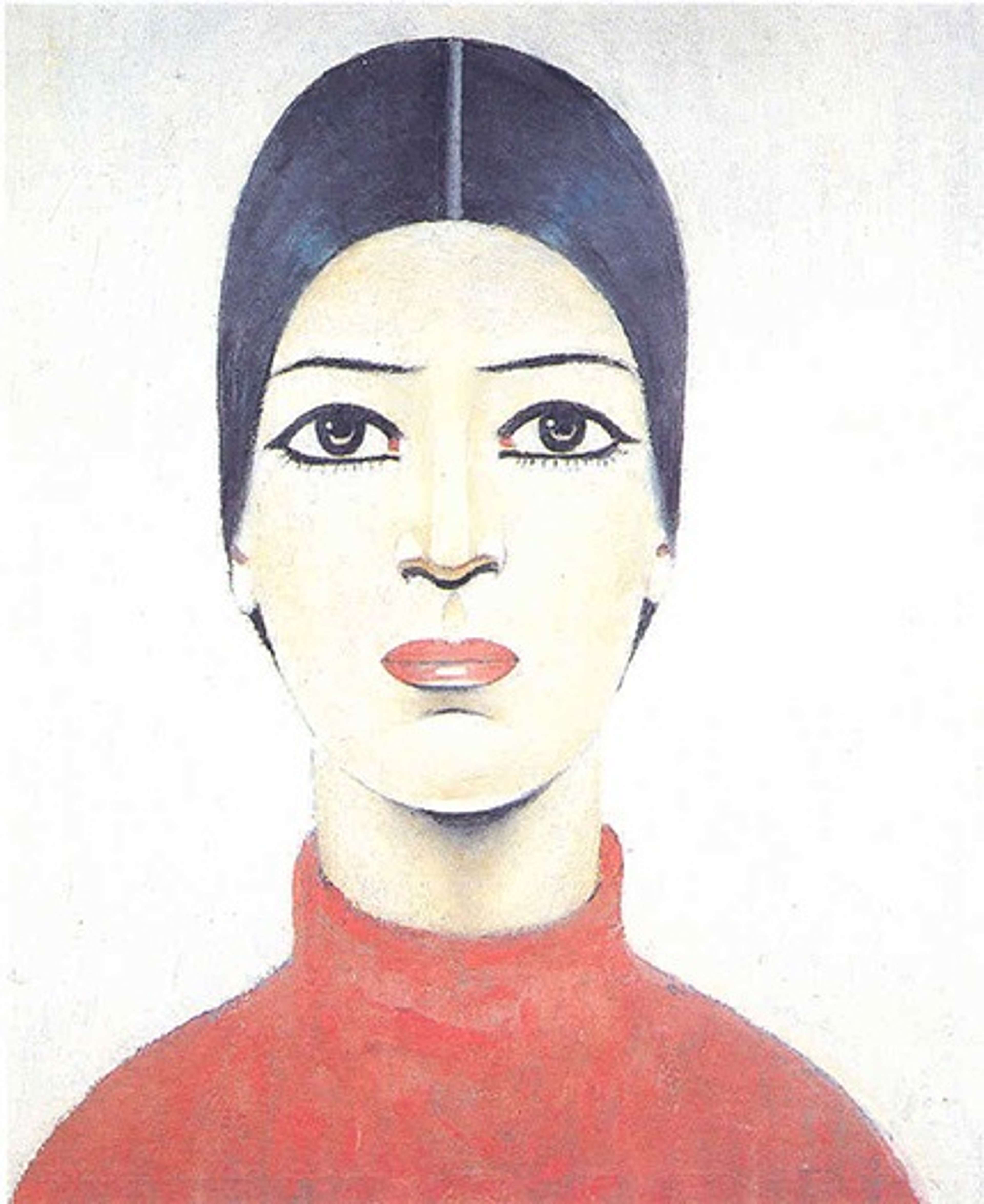 Portrait d'Ann par L S Lowry