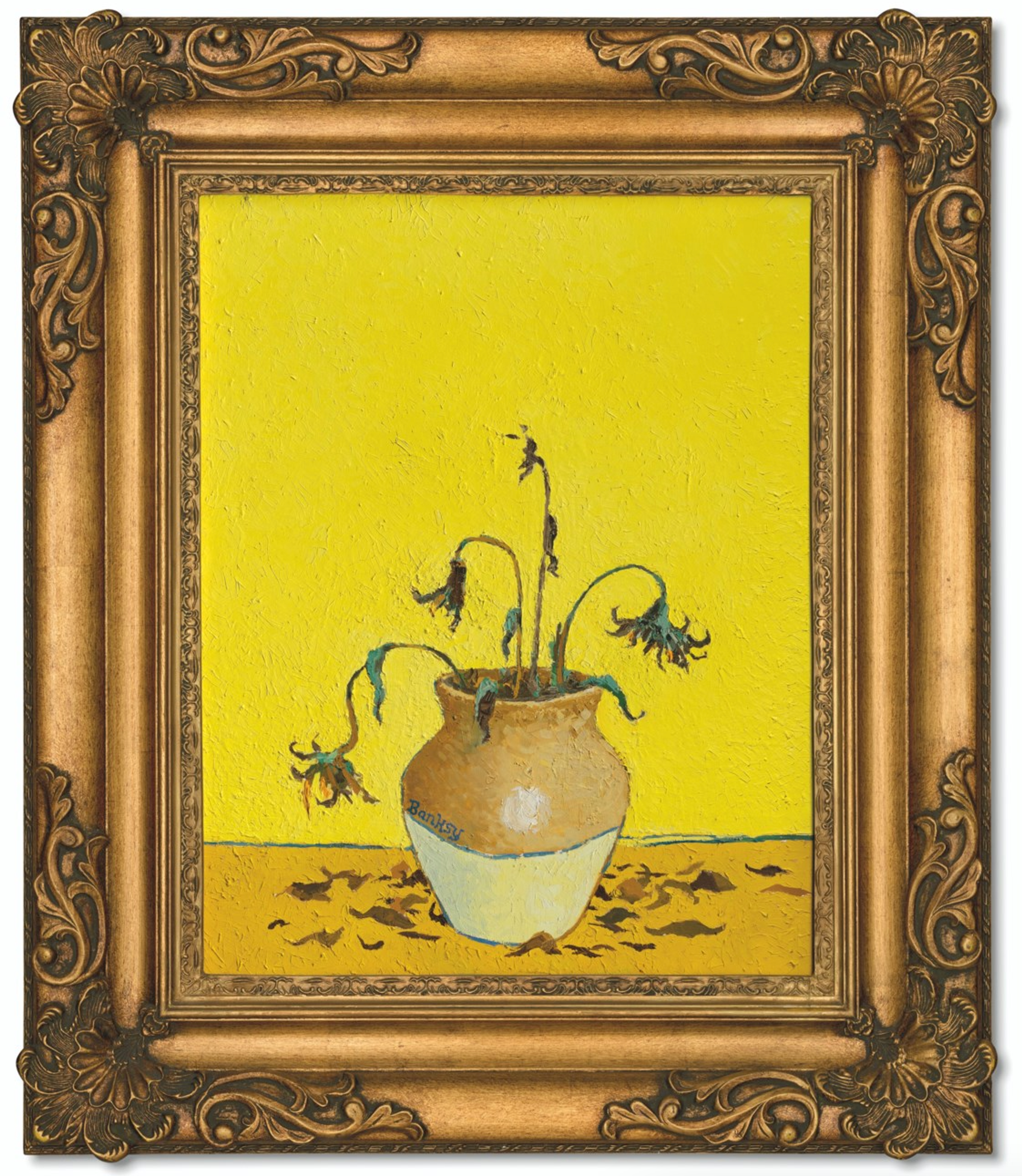 Sunflowers From Petrol Station by Banksy - MyArtBroker