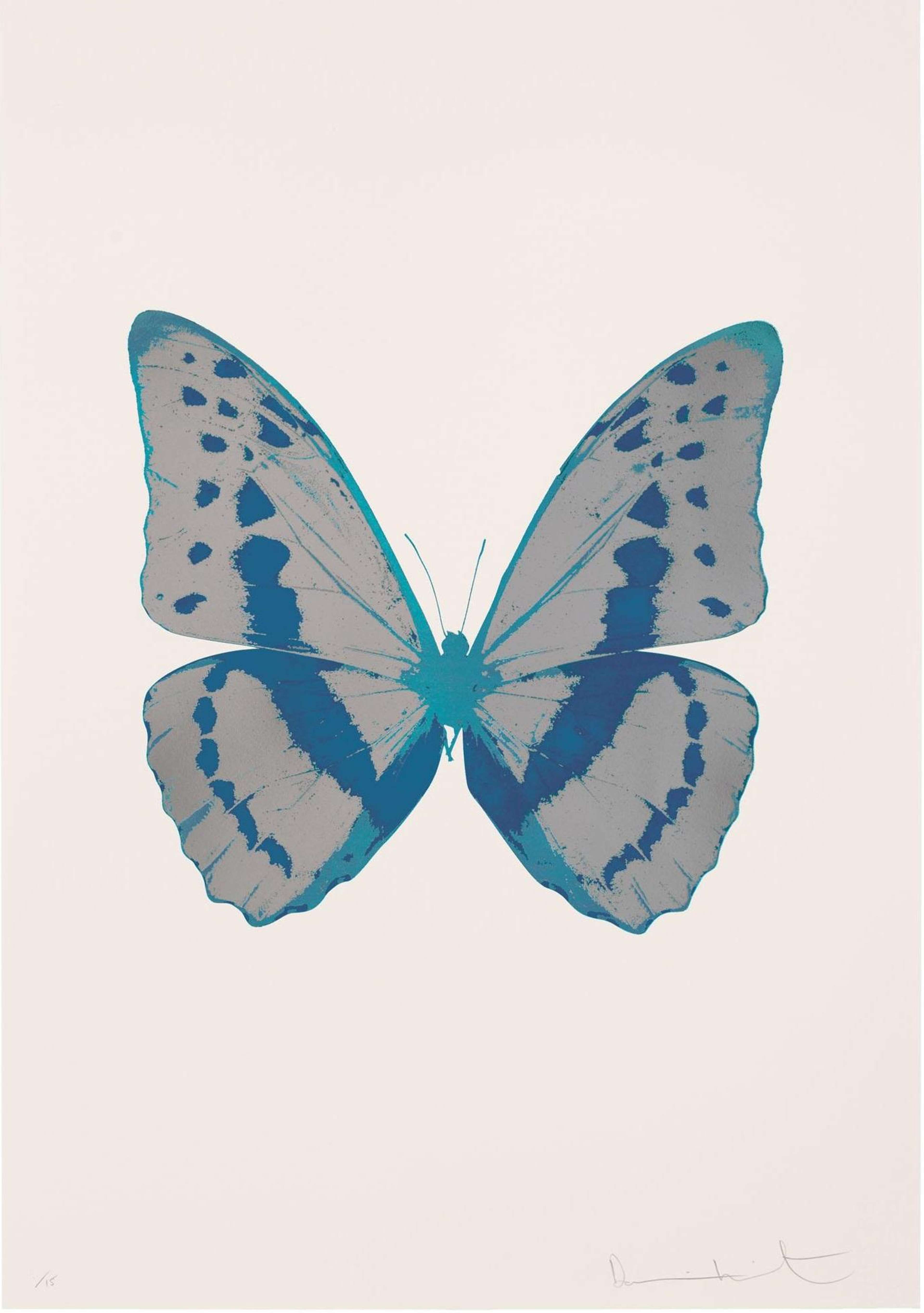 The Souls III (silver gloss, turquoise, topaz) - Signed Print by Damien Hirst 2010 - MyArtBroker