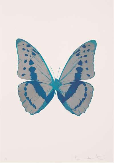 The Souls III (silver gloss, turquoise, topaz) - Signed Print by Damien Hirst 2010 - MyArtBroker