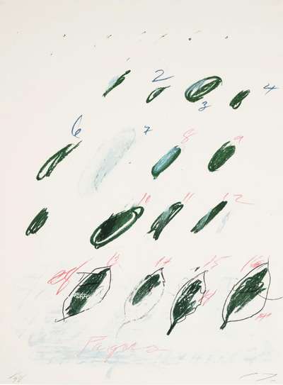 Fagus Silvatica - Signed Print by Cy Twombly 1975 - MyArtBroker