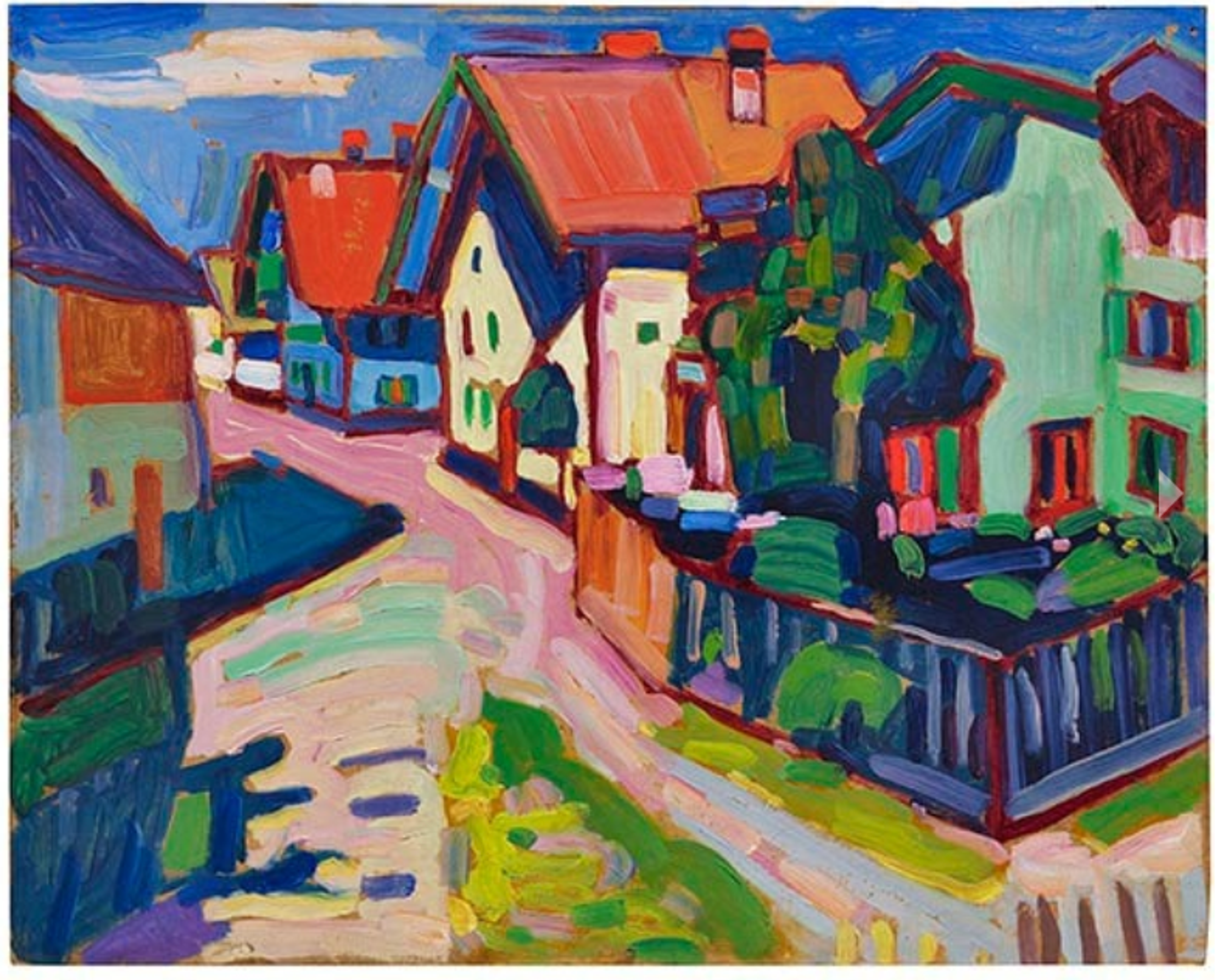 Murnau © Wassily Kandinsky 1908