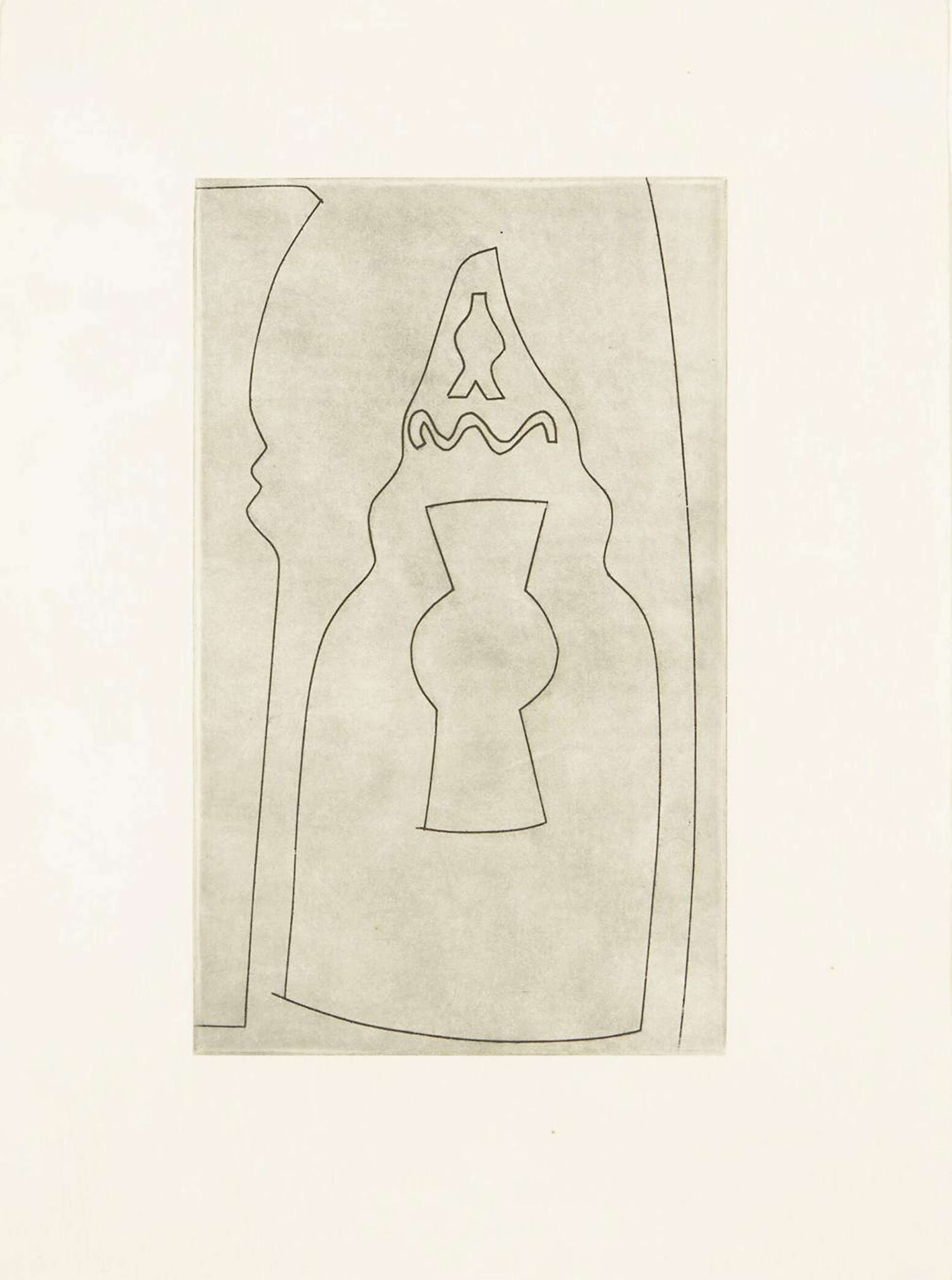 Curled Turkish Forms - Signed Print by Ben Nicholson 1967 - MyArtBroker