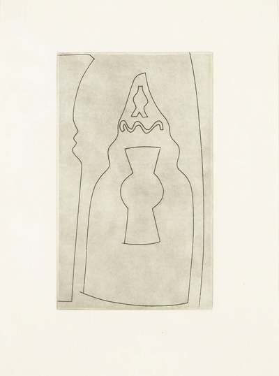 Curled Turkish Forms - Signed Print by Ben Nicholson 1967 - MyArtBroker